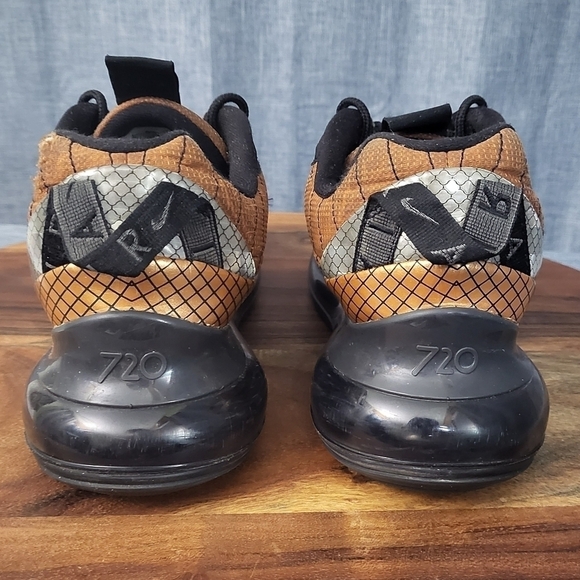 RARE Edition NIKE MX-720-818Hybrid Sneaker Copper Black Women's 8.5 - Picture 4 of 14